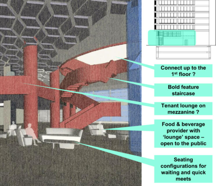 Concierge re-styling of an apartment building in Milan (Arch Anna Cilia)